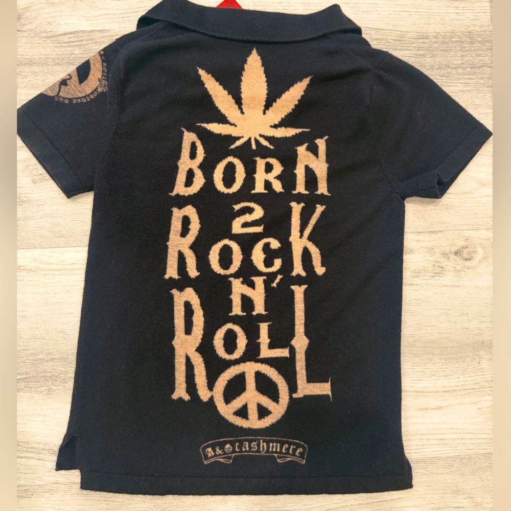 Amal Guessous Born 2 Rock N Roll Tee